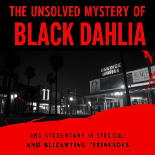 THE UNSOLVED MYSTERY OF THE BLACK DAHLIA: A TALE OF INTRIGUE AND TRAGEDY