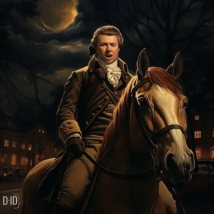 THE MIDNIGHT RIDE OF PAUL REVERE